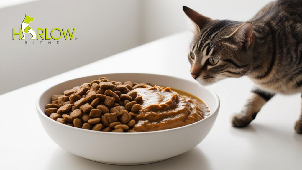 Transitioning your cat from dry kibble to wet food